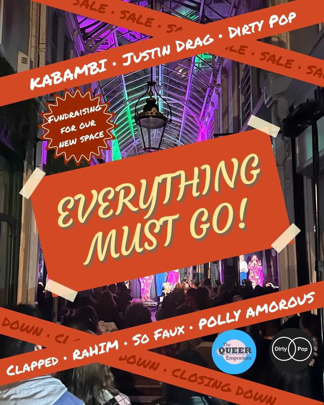 TQE Closing Party: Everything Must Go!