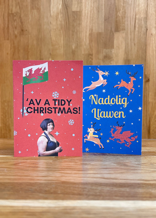Very Welsh and Gay Christmas Card Pack