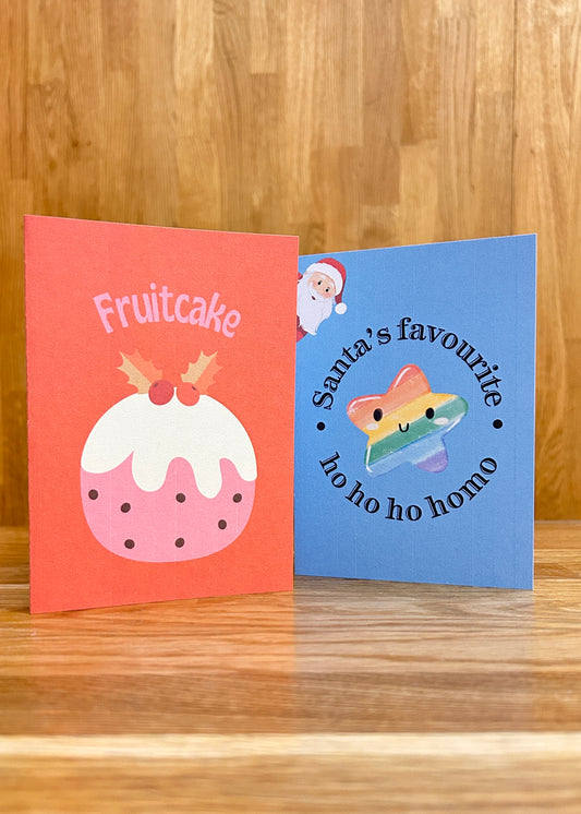 Very Gay Festive Card Pack