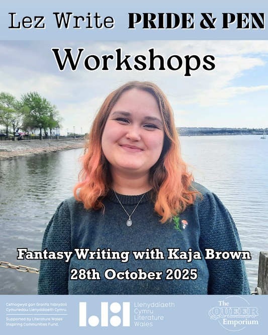 Lez Write x Pride & Pen Workshops: Fantasy Writing with Kaja Brown