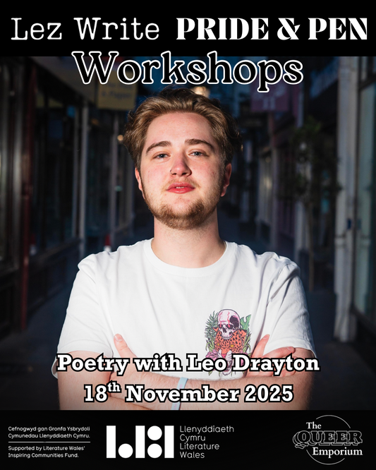 Lez Write x Pride & Pen Workshops: Poetry with Leo Drayton