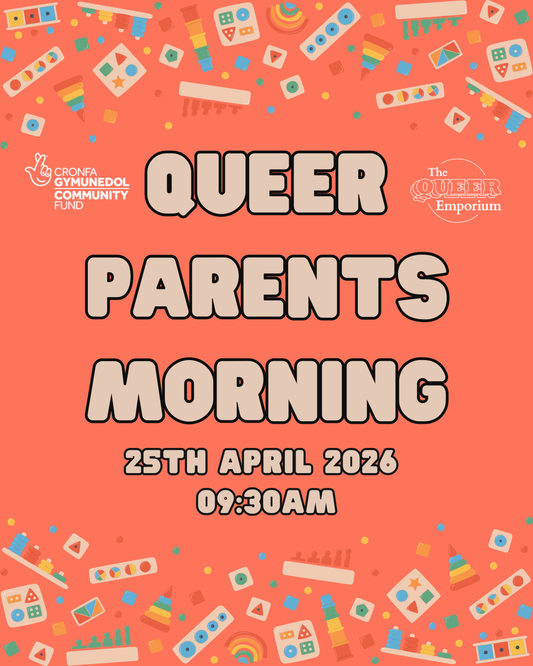 Light red background, featuring images of multicoloured toys along the top and bottom of the page. Also featured is the title of the event, date (25/04/2026) and time (09:30).