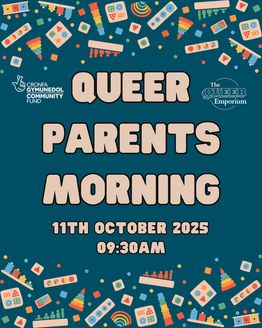 Dark blue background, featuring images of multicoloured toys along the top and bottom of the page. Also featured is the title of the event, date (11/10/2025) and time (09:30).